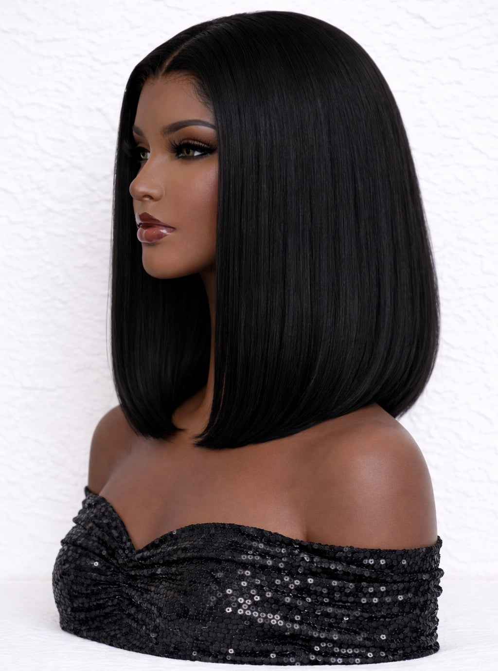 Grandeur Classic Bob – 5x5 HD Closure Wig (1B)