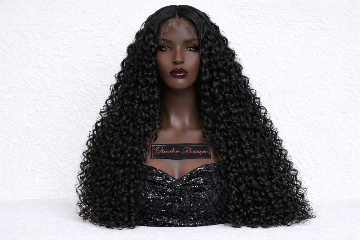 GRANDEUR BURMESE CURLY – 13x6 HD LACE FRONTAL WIG