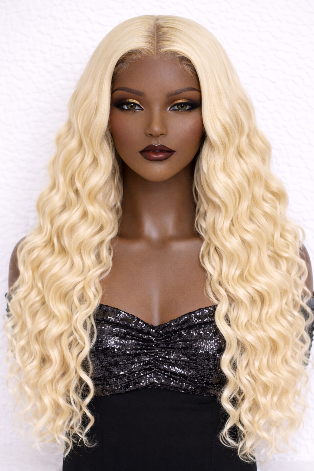 Grandeur Loose Deep Wave –13x6 HD Frontal Wig (613 Blonde)