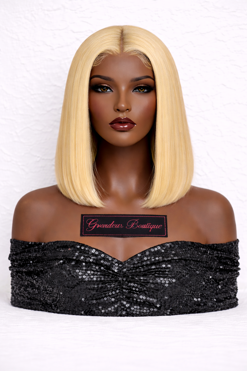 Grandeur Blonde Bob – 5x5 HD Closure Wig