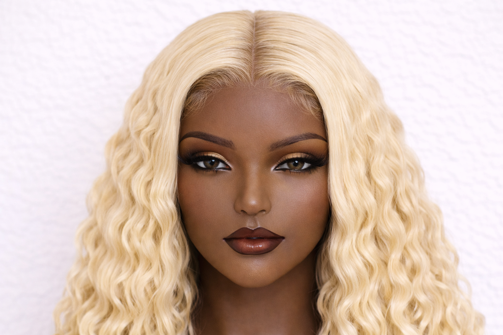 Grandeur Deep Wave – 13x6 HD Frontal Wig (613 Blonde)