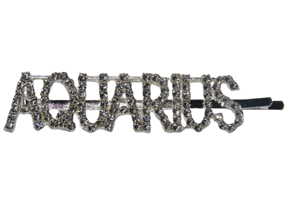 Rhinestone Bobby Pins with Statement Words and Phrases