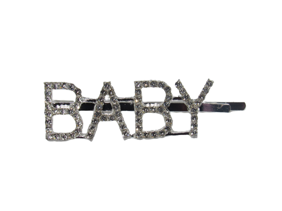 Rhinestone Bobby Pins with Statement Words and Phrases