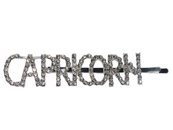 Rhinestone Bobby Pins with Statement Words and Phrases