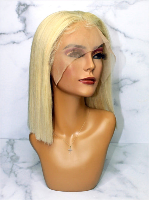 13x4 Transparent Lace Front Glueless Bob Wig