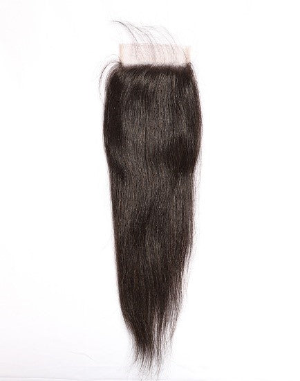 Straight 5X5 Transparent Lace Closure