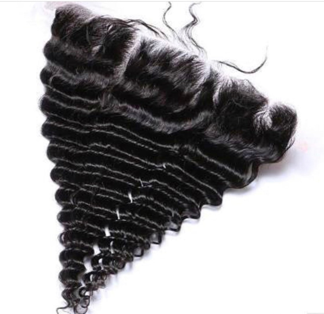 Deep Wave 13x6 Transparent Lace Frontal