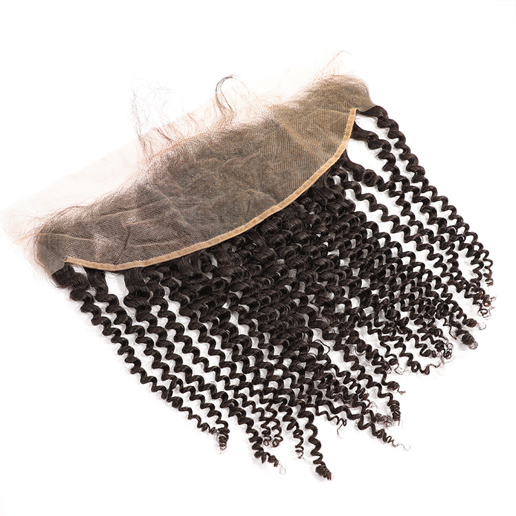 Burmese Curly 13x6 Transparent Lace Frontal