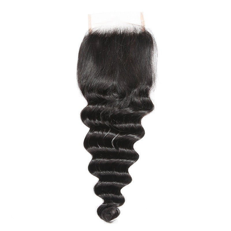 Loose Wave 5X5 Transparent Lace Closure