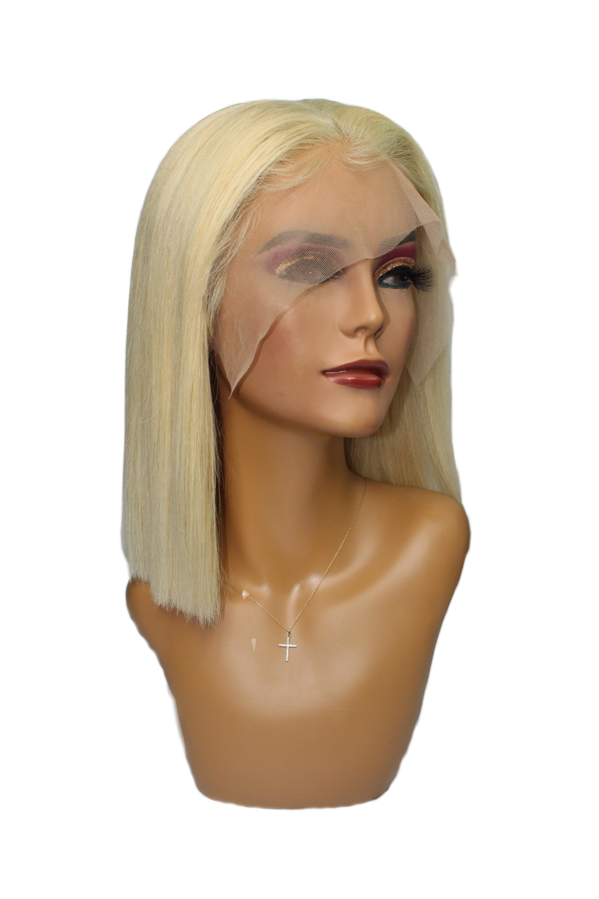 13x4 Transparent Lace Front Glueless Bob Wig
