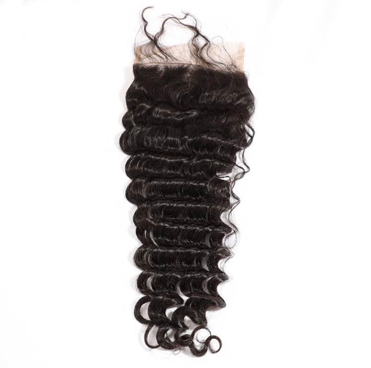 5x5 Deep Wave Transparent Lace Closure