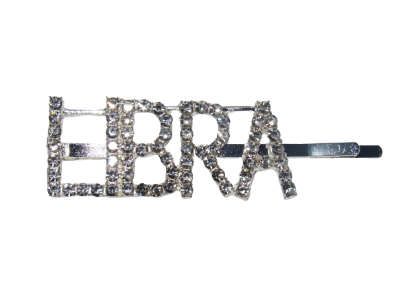 Rhinestone Bobby Pins with Statement Words and Phrases