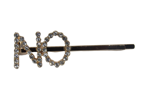 Rhinestone Bobby Pins with Statement Words and Phrases