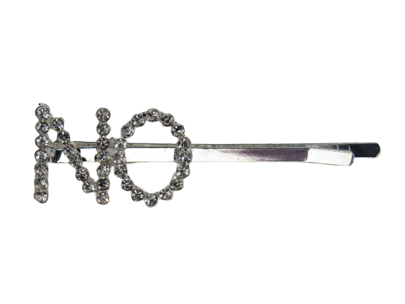 Rhinestone Bobby Pins with Statement Words and Phrases