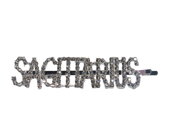 Rhinestone Bobby Pins with Statement Words and Phrases